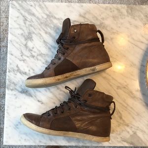 Allsaints leather sneakers size 38/8